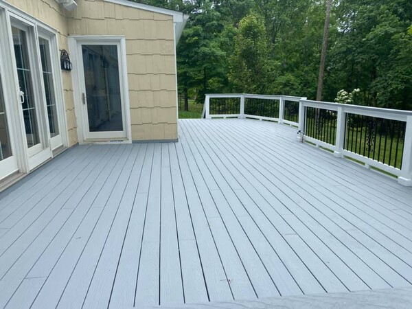 Before and After Deck Painting and Exterior Painting Services in Scotch Plains, NJ (3)