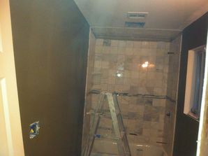 During and After Tile Installation in Warren, NJ (2)