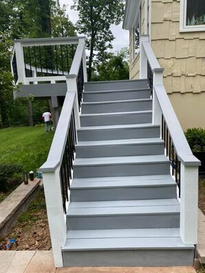 Before and After Deck Painting and Exterior Painting Services in Scotch Plains, NJ (2)